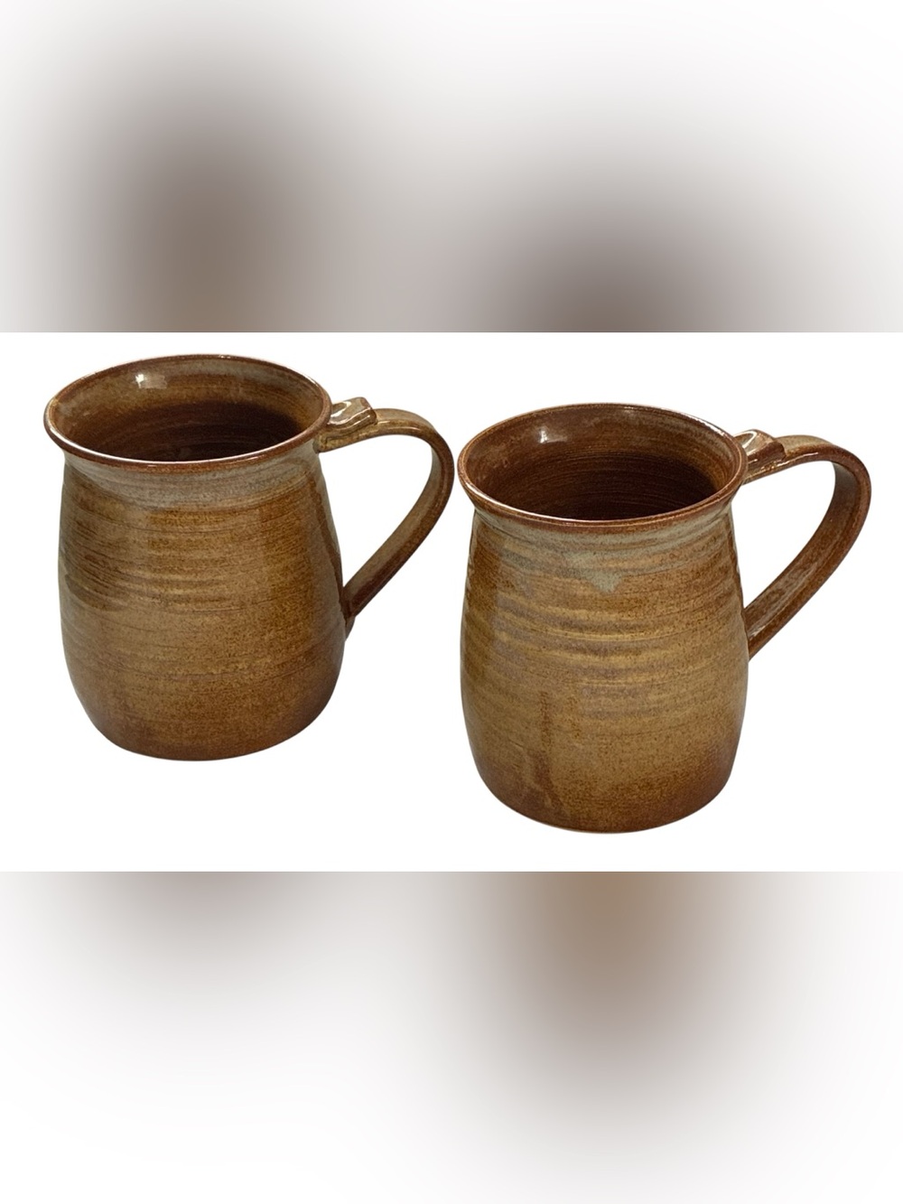 GLAZED POTTERY MUG SET HANDMADE